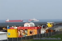 Am Strand von Cuxhaven