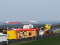 Am Strand von Cuxhaven