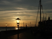 Sonnenuntergang in Urk