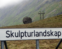Skulptur in Flakstad