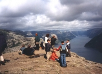 Der Prekestolen ist ein beliebtes Wanderziel