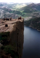 Prekestolen und Lysefjord